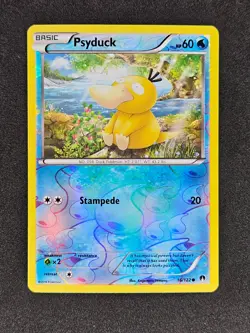 Psyduck Reverse Holo 16/122 2016 XY BREAKpoint Pokemon Card NM - Image 1