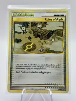 Pokemon TCG · Ruins of Alph 76/90 · HGSS: Undaunted (2010) LP - Image 1