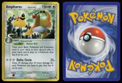 Ampharos 1/101 Holo Rare Dragon Frontiers Pokemon English NM - Image 3