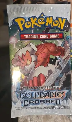 Pokemon Black & White Boundaries Crossed Landorus Art Booster Pack New Sealed - Image 1