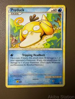 PSYDUCK 74/102 COMMON HGSS TRIUMPHANT POKEMON NM - Image 1