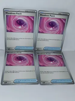 Wonderous Patch 094/094 - Phantasmal Flames Pokemon TCG 4x Playset - Image 1