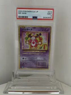 Mr. Mime 013/032 CLK PSA 9 Pokemon Classic Japanese Holo 2023 - Image 5