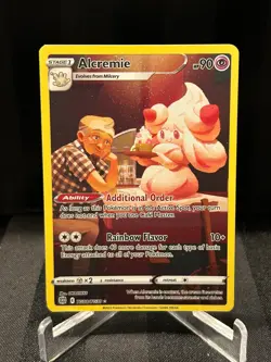 Pokemon TCG Alcremie #TG08/TG30 Trainer Gallery Brilliant Stars - Image 1