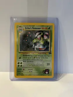 2000 Pokemon TCG Gym Challenge Erika's Venusaur 4/132 Holo Rare English - Image 1