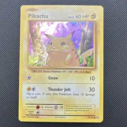 Pokemon TCG Pikachu Cracked Ice Holo Decks Exclusive XY Evolutions 035/108 MP - Image 1