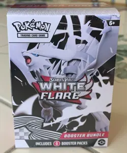 Pokemon TCG Scarlet & Violet White Flare Booster Bundle Box - Factory Sealed! - Image 1