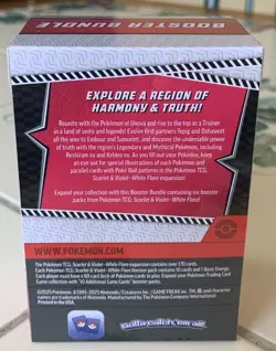 Pokemon TCG Scarlet & Violet White Flare Booster Bundle Box - Factory Sealed! - Image 2