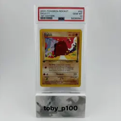 Pokemon Diglett 52/82 1st Edition Team Rocket 52 #52 2000 - PSA 10 - Image 1