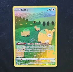 Pokemon Ditto GG22/GG70 Crown Zenith Galarian Gallery Ultra Rare - Image 1