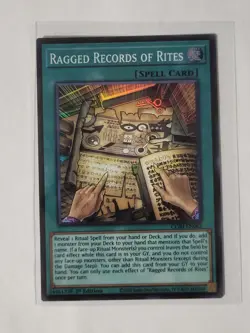 Yugioh - Ragged Records of Rites - Super - 1st - CORI-EN062 - NM - Image 1
