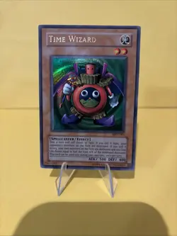 Yugioh Time Wizard MRD-065 Ultra Rare Original Print - Image 1