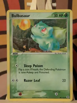 Bulbasaur 54/112 Pokemon EX FireRed LeafGreen Reverse Holo 2004 - Image 1
