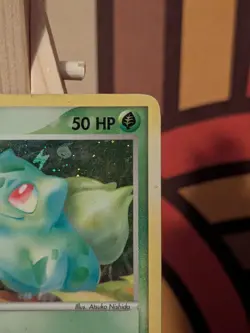 Bulbasaur 54/112 Pokemon EX FireRed LeafGreen Reverse Holo 2004 - Image 3