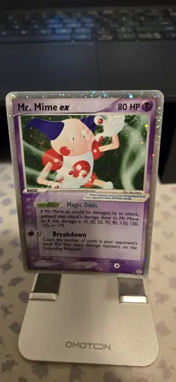 Mr. Mime Ex 110/112 Holo 🌀 Swirl 🌀 EX FireRed & LeafGreen 2004 NM Fast Ship! - Image 3