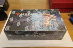 MTG Commander Legends Draft Booster Box Sealed 24pks - Image 1