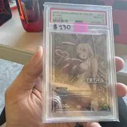 Bandai Union Arena NIKKE Blanc #074 1 Star Foil English PSA 10 - Image 1