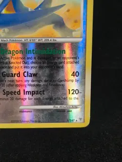 Pokemon Cards: Supreme Victors Reverse Holo: Garchomp 5/147 - Image 4