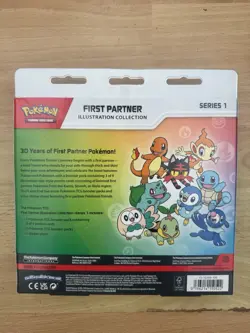 Pokemon Series 1 First Partner Illustration Collection Cards Booster Box Sealed - Image 2