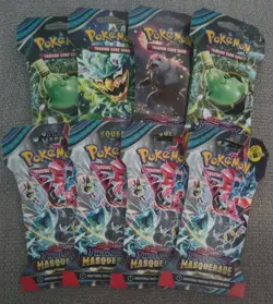 8 x Twilight Masquerade Sleeved Booster Packs (Brand New) Pokemon Cards - Image 1