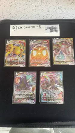 Pokemon Trading Cards VMAX Cards Bundle X 5 Modern - Image 1