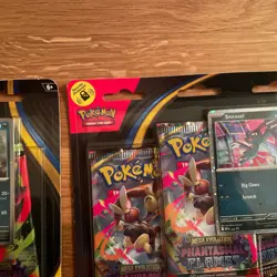 Pokemon Cards TCG Phantasmal Flames Triple Blister Pack x2 – Weavile & Sneasel - Image 3