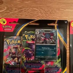 Pokemon Cards TCG Phantasmal Flames Triple Blister Pack x2 – Weavile & Sneasel - Image 5