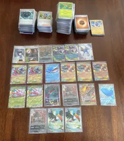 Pokemon Card Job Lot Bulk Bundle - PITCH BLACK Pre-Release Hits + 797 Cards - Image 1