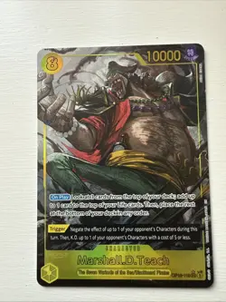One Piece Card Marshall D. Teach OP16-119 SEC Alt Art EN NM/M - Image 1