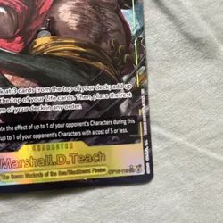 One Piece Card Marshall D. Teach OP16-119 SEC Alt Art EN NM/M - Image 3