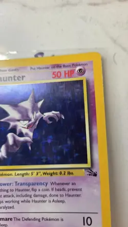 Pokemon TCG Haunter Holo 6/62 Fossil Unlimited Rare Card WOTC 1999 - Image 5