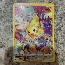 Pokemon Pikachu TCG Card Crown Zenith 160/159 Holo Secret Rare Card NM - Image 1