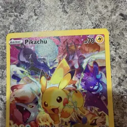 Pokemon Pikachu TCG Card Crown Zenith 160/159 Holo Secret Rare Card NM - Image 3
