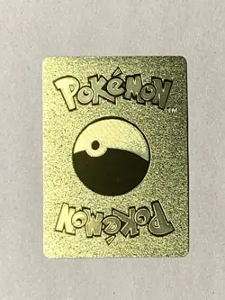 Mega Sableye&Tyranitar GX HP280 Greedy Crush Gold Foil Fan Art Card - Image 2