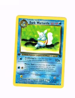Pokemon Card - Dark Wartortle Team Rocket 46/82 Uncommon 1st Edition - Image 1