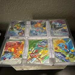 Pokemon 30th Anniversary Series One Collection Holo Promo 6-Card Lot - Image 1