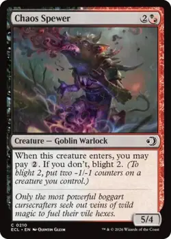 Chaos Spewer - NM C : Lorwyn Eclipsed - Image 1