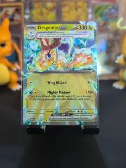 Dragonite EX Double Rare Holo Card 159/197 Sv03: Obsidian Flames Pokemon TCG NM - Image 1
