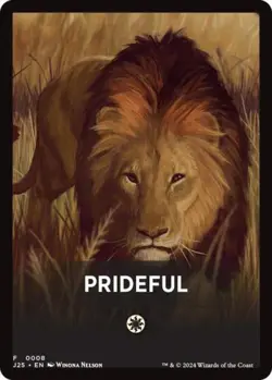 Prideful Theme Card - NM T : J25 - Image 1