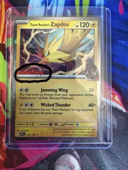 Team Rocket's Zapdos (Gamestop Exclusive) 070/182 Miscellaneous Cards & Products - Image 2
