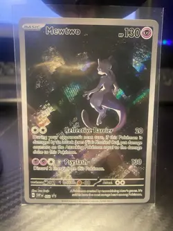 Pokemon TCG Mewtwo Promo Card 151 UPC - Image 1