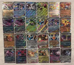 Pokemon TCG Lot Of 24 Double Rare EX Cards - Image 1