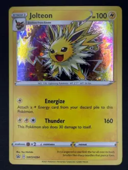 Jolteon SWSH094 SWSH: Sword & Shield Promo Cards Holo - Image 1