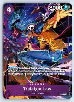 Trafalgar Law (Illustration Box Vol.6) P-093 One Piece Promotion Cards NM - Image 1