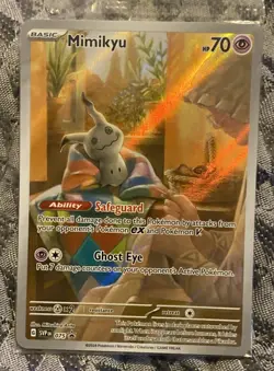 Pokemon TCG Mimikyu Scarlet & Violet Promo Card 075/Promo still sealed - Image 1