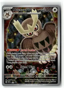 Noctowl Holo Promo SV: Scarlet & Violet Promo Cards 141 NM - Image 1