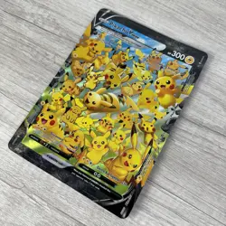 JUMBO Pikachu V Union Card SWSH141 Oversized Promo Pokemon Celebrations 25th NM - Image 2