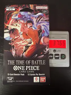 One Piece OP-16 The Time Of Battle Sleeved Booster Pack - HEAVY - 37.65+ - Image 2