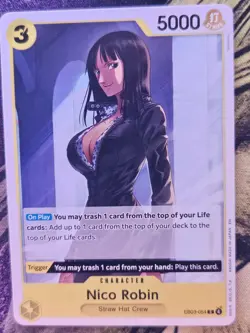 Nico Robin (054) EB03-054 Extra Booster: One Piece Heroines Edition One Piece NM - Image 1