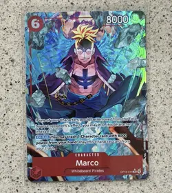 One Piece TCG - [OP16-014] - Marco (Alternate Art) The Time of Battle NM - Image 1